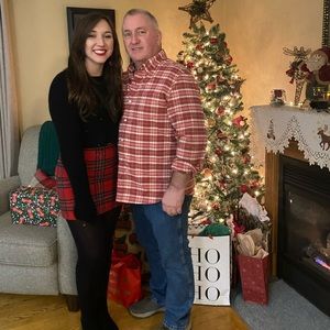 Plaid skirt from Pink Lily